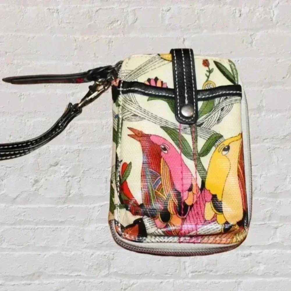 The Sakroots Zip Around Wallet